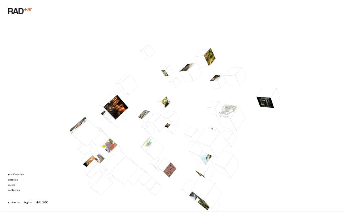 Screenshot of Radarchitecture